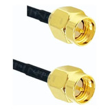 Cabo Pigtail Rgc174 Sma Radio Extensor Antena Wifi 3 Metros