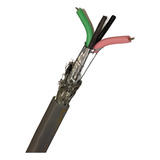 Cabo Profibus Dp 19x22 Awg Cinza Rolo C 50m