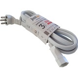 Cabo Prol 20 Amperes 3 M Microondas Forno Elétrico Grill Cor Branco