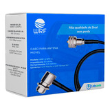 Cabo Px Antena Radio Movel Rg58 5 5m Conector Uhf Macho