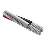 Cabo Quadruplex 16mm Aluminio Com 80 Metros