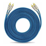 Cabo Rca 5 Metros Blindado Tech One 5mm