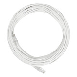 Cabo Rede 10 Metros 10m Internet Cat5e Lan Crimpado Branco