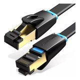 Cabo Rede Cat8 Flat Vention Ikcbh 2m 2000mhz 40gbps Blindado