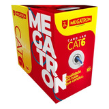 Cabo Rede Comunicação Lan 4p 100 Cobre Anatel Megatron Cat6