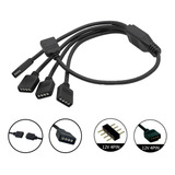 Cabo Rgb 12v Extensor E Spliter Led Rgb P Fan Cooler E Fita