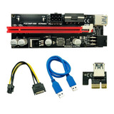 Cabo Riser 009s Pci e Express 1x A 16x Extensor Riser