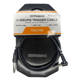 Cabo Roland V drums Trigger Para Conexao Pads 1 5m Pcs 5 tra