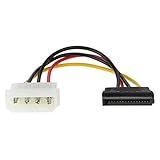 Cabo Sata Força Conexão Molex 4 Pinos 15cm