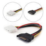 Cabo Sata Macho Para Molex Ide Feminino Cabo De Alimentação