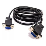 Cabo Serial Rs 232 Db9 Fêmea P Db9 Fêmea2 Metros
