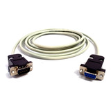 Cabo Serial Rs 232 Db9 Macho P Db9 Fêmea 10 Metros