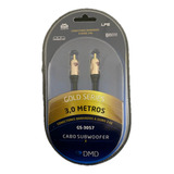 Cabo Subwoofer Gold Series Dmd Diamond Cable Gs 3057 3mts