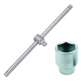 Cabo T 3 4 Soquete 3 4 41 Mm Sextavado Gedore