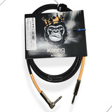 Cabo Tecniforte Gorilla Konng P10 P10l 3 05m Baixo Guitarra