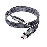 Cabo Tipo C Auxiliar Audio Usb C Para P2 3 5mm Compativel Com Todos Celulares Com Usb C Premium