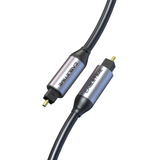 Cabo Toslink 1 Metro Óptico Spdif Áudio Digital Tv Cabletime