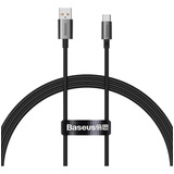 Cabo Turbo Usb P Usb c Baseus Superior Series 100w 2m Cor Preto