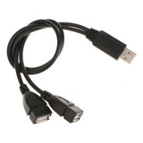 Cabo Usb 2 0 Macho Para Fêmea Dupla 3 Pecas
