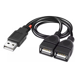 Cabo Usb 2 0 Y Duas Saídas 1 Macho P 2 Portas Fêmea Duplo