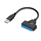 Cabo Usb 3 0 Adaptador Leitor De Hd Ssd 2 5 Polegadas Sata