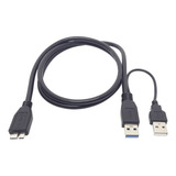 Cabo Usb 3 0 Y Hd Externo Para 1tb 2tb E 4tb