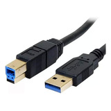 Cabo Usb A X Usb B 3 0 Impressora Scanner Vídeo Universal