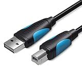 Cabo USB B 2 0 Impressora HP Epson Brother Lg 5m Vention