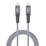 Cabo USB-C - USB-C I2GO 2m 3A Nylon Trançado Chumbo - I2GO PRO