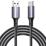 Cabo USB-C -Tipo C- Turbo 100w Carregamento Rápido De Nylon Trançado 2M Compatível Com Android E Iphone Cabo USB Para Tipo-C