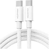 Cabo USB-C 2 Metros Tipo C Turbo 60W Ultra Rapido Nylon Trançado E Reforçado Android E Iphone Notebook Tablet Qualidade Premium Carregamento Transferência De Dados