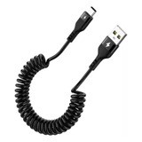 Cabo Usb C Espiral Telescopio