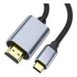 Cabo Usb c Para Hdmi Thunderbolt 3 4k 30hz Samsung Dex 1 8m
