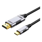 Cabo Usb c Para Hdmi Thunderbolt 3 4k 30hz Samsung Dex 3m