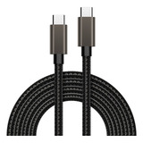 Cabo Usb C Profissional De 2m Para Macbook Pro M1 M2 E M3