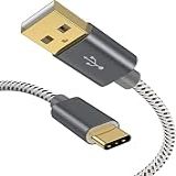 Cabo USB C USB A 60w -20V-3A- 480mbps Nylon Premium 50 Cm U081