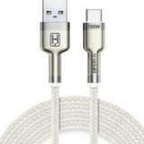 Cabo Usb Carregador Celular Tipo C 2 Metros 100w Reforçado