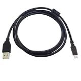 Cabo USB De 1-5 M Compatível Com Sony Cybershot Cyber-Shot DSC-W180 DSC-W190 DSC-S950 DSC-S980 DSC-S800 DSC-S930 DSC-A900 DSC-W310 DSC-W320