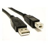 Cabo Usb Impressora 3 Metros Compatível Com Hp Epson Samsung
