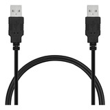 Cabo Usb Macho X Macho Nas Duas Pontas Tipo A 1 Metro