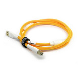 Cabo Usb Mien Precept Amarelo Neon 120cm A B Controladora Dj