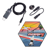 Cabo Usb P Simulador Aeroflyrc 7 Cabo Ps2 P Rádio Flysky