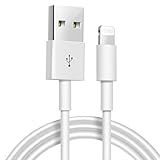Cabo USB Para Lightning Reforçado 1M Compatível Com IPhone 6 7 8 X Xs 11 Se 12 Xr 13 14 Pro Max Carregamento Turbo E Transferência De Dados