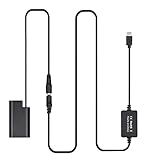 Cabo USB Tipo C PD Para DMW DCC16 Bateria Fictícia DC Acoplador DMW BLJ31 Substituição Para LUMIX M R RM H