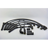 Cabo Vela Ignição Opala 6cc Ar direção 10mm Silicone Scg64