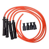 Cabo Vela Vmax E Shadow Borracha Epdm 7mm Vermelho E Preto