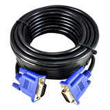 Cabo Vga 10m Pc Monitor Projetor 10 Metros Com Filtro