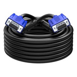 Cabo Vga Para Monitor Macho Lcd Pc Câmeras 30 Metros