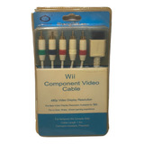 Cabo Vídeo Componente Para Nintendo Wii Novo