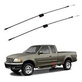 Cabos De Trava Inferior Da Porta Traseira Compatíveis Com Ford F150 1997 2003 Heritage F150 2004 F250 1997 1999 Kit De Reparo De Cabos De Trava Inferior Da Porta Traseira Esquerda E Direita 59 Cm